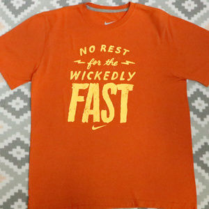 NIKE No Rest for the Wickedly FAST Tee T-Shirt